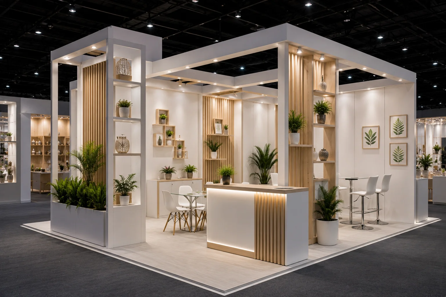 custom exhibition stand design for IHGF Delhi Fair Autumn